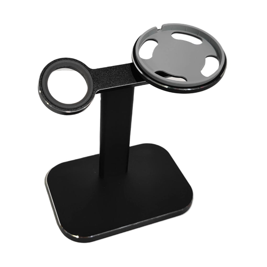 Inteprter Soporte de carga Soporte de almacenamiento Multifuncional 2 en 1 Reloj inteligente Celular Soporte de cargador inalámbrico Accesorio Relojes inteligentes Negro