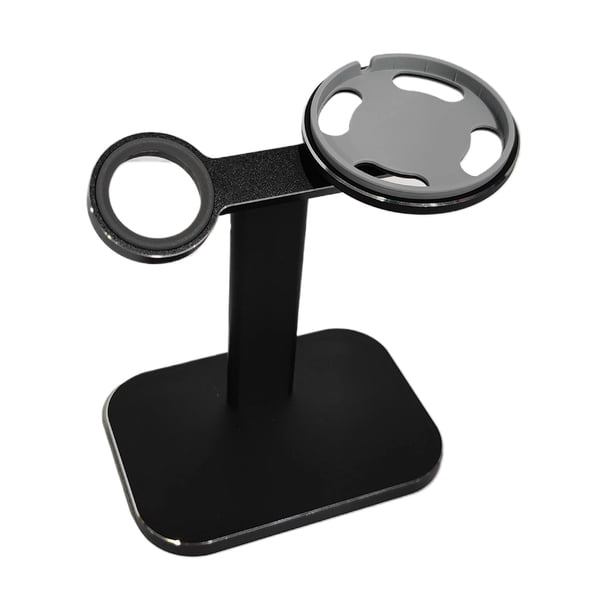 Inteprter Soporte de carga 2 en 1 Soporte de cargador Accesorios para teléfonos móviles Relojes inteligentes Negro