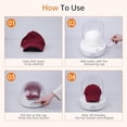thumbnail image 4 of Máquina para el cuidado de gorras Pthena, limpieza a vapor, planchado y secado de gorras de béisbol con limpiador., 4 of 5