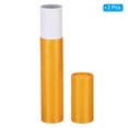 thumbnail image 3 of Uxcell 2 Inch x 13 Inch Poster Tube Photo Storage Tube Calligraphy Painting Tubes Mailing Tubes, Yellow 2 Pack, 3 of 5