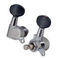 thumbnail image 3 of 4 Uds. Clavijas de afinación de guitarra de 4 cuerdas clavijas de afinación de botón de cuerdas universales aleación de Zinc Likrtyny  Para estrenar, 3 of 7
