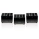 thumbnail image 1 of NETGEAR Nighthawk Tri-Band Whole Home Mesh WiFi 6E System (MK93S) - Enrutador + 2 extensores de satélite - Velocidad de 5,7 Gbps - Cobertura de hasta 7500 pies cuadrados, 100 dispositivos - Incluye ar, 1 of 5