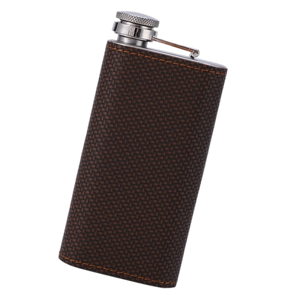 WINDLAND Durable Nonrust Steel Pocket Flasks for Hiking Camping Adventure