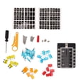 thumbnail image 3 of Portafusibles de cuchilla de 12 vías, soporte de caja de fusibles con indicador LED, cubierta impermeable para coche, barco, RV, 3 of 12