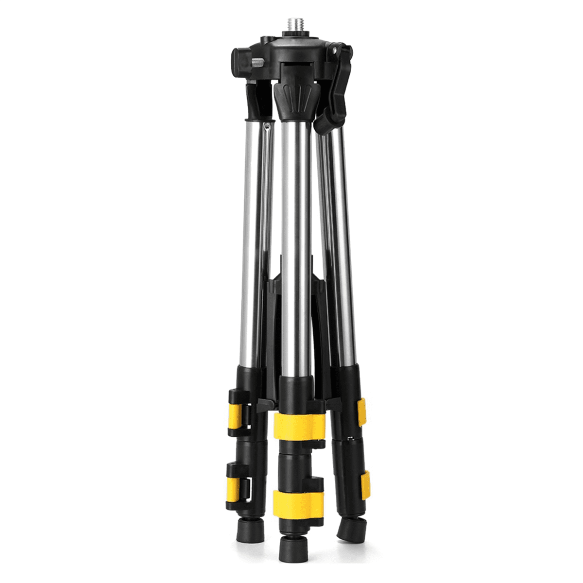 1.2M Three Height Adjustment Stainless Steel Extension Bar Tripod Stand for Laser Level Bubble-Level Laser Accessories