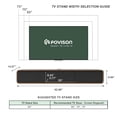 thumbnail image 5 of POVISON 63" Minimalist Floating TV Stand for up to 50",Fully Assembled Modern Wall-Mounted Media Console with 3 Flip-Down Cabinet Doors,Walnut & Black, 5 of 8