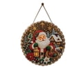 thumbnail image 5 of Dalang Christmas Hanging Home Accent, Acrylic Rhinestone Wreath Sign, Decorative Front Door Window Covered Porch Holiday Display, 7.9 in, 5 of 8