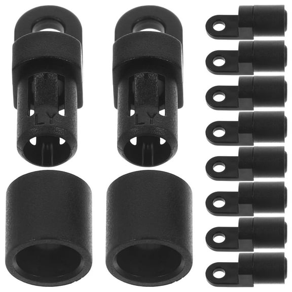 CIMAXIC Elastic Cord Terminal Bungee Cord End Hooks Resistant 10pcs