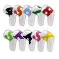 thumbnail image 2 of 10 piezas Universal PU Golf Iron Headcover, palos de golf, manga protectora de palos de golf cuello largo 18.5x9cm para viajes al aire libre antiaraña blanco Baoblaze Cubiertas de cabeza de hierro de golf, 2 of 7