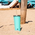 thumbnail image 6 of TAL Water Bottle Double Wall Stainless Steel Antimicrobial Sip Tumbler 24oz, Teal, 6 of 7