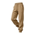 thumbnail image 5 of Men's Casual Solid Sweatpants Elastic Waist Drawstring Joggers Loose Fit Tapered Athletic Pants with Pockets, XL, 5 of 8