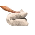 thumbnail image 2 of Almohada corporal extra grande abrazable TESSO HOME Ivory, 2 of 3