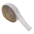 thumbnail image 2 of Rhinestone Trim, Rhinestone Chain 5 Rows 1m Rhinestone Trim Ribbon Hot Fix Crystal Chain Trim Crystal Chain Trim Garment Accessories Decoration, 2 of 7