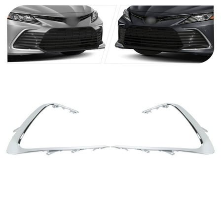 For 2021 2022 2023 Toyota Camry XLE LE Bumper Side Chrome Trim Set Left & Right
