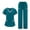 #032-Green, variant on V Neck T Shirts for Women, Athletic Short Sleeve Workout Top, UV Sun Protection, Quick Dry Moisture Wicking Shirts for Women Gift