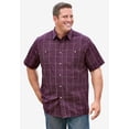 thumbnail image 5 of KingSize Men's Big & Tall Wrinkle-Resistant Short Sleeve Button Down, Printed, 5 of 6