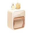 thumbnail image 3 of Toilet Paper Box Toilet Paper Roll Storage Rack Bathroom Roller Tissue Holder Wall Mounted Tissue Boxes Bathroom White, 3 of 6