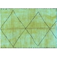 thumbnail image 1 of Ahgly Company Indoor Rectangle Abstract Light Blue Modern Area Rugs, 2' x 3', 1 of 4