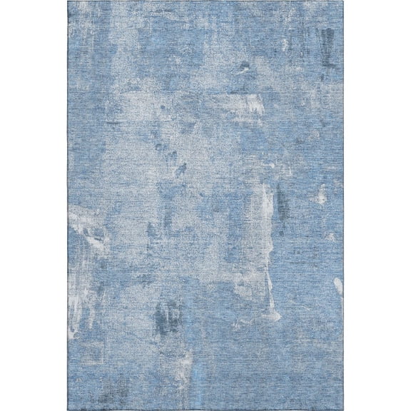 Dalyn Rugs Premium Machine Washable Mayfield AMF989 Denim 9' x 12' Rug