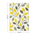 thumbnail image 3 of 6 Pcs Funny Kitchen Towels,Yellow and Gray Leaves Modern Art Microfiber Dish Towels,Kitchen Tea Towels,Kitchen Towel Set (18" X 26"), 3 of 3