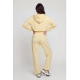 thumbnail image 4 of Women's Zip Front Bubble Hem Hooded Sweatshirt, 4 of 4