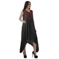 thumbnail image 3 of Moomaya Robe d'Été Unie Aguichant pour Femme, Tenue Décontractée de Plage pour l'Été, 3 of 5