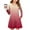 Deep Red, variant on Drmagiyhm Long Sleeve Dress for Girls Size 10-12 Gradient Twirly Crew Neck Dress Party Chiffon Skater Dress Autumn Flowy Midi Dress Light pink 12-14 Years