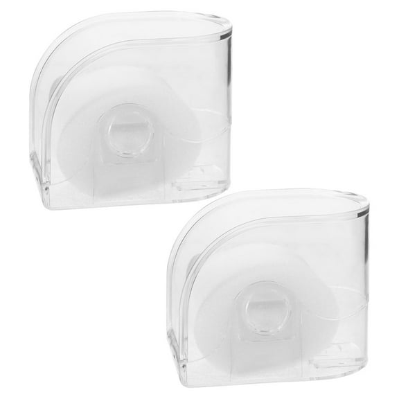 OUNONA 2pcs Clear Watch Display Box Acrylic Storage Case Watch Box Stand Watch Organizer Holder For Watch Collection Display