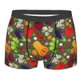 thumbnail image 4 of Goofa Begetable Printed Men's Boxer Briefs Underwear, Moisture-Wicking Underwear, Trunk,Soft and Breathable Cotton Underwear-XX-Large, 4 of 9