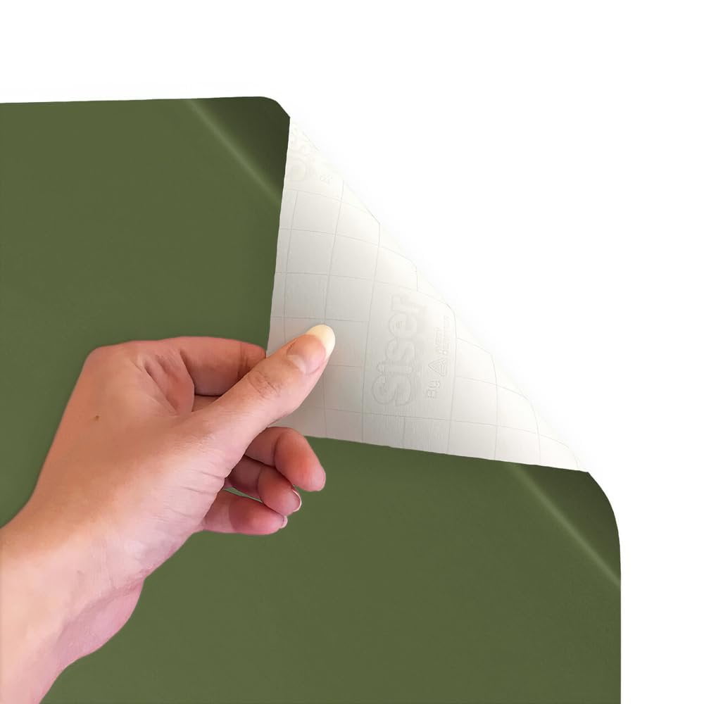 Siser EasyPSV Starling by Avery Dennison 12"x5yd Green Olive - Permanent Adhesive Vinyl, Dishwasher Safe, for Indoor & Outdoor Applications - for Use with Siser, Cricut & Silhouette Cutters