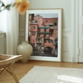 thumbnail image 6 of Red Building, Amalfi - Amalfi Campania Italy Photography Architecture Vintage Street Photography Travel Poster Rustic Cityscape Scenic Oak Framed Wall Art Print 11 x 14 inches, 6 of 12