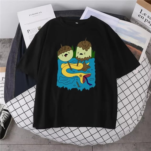 Marceline And Princess Bubblegum Kawaii Shirt Funny Tshirt Gift Tshirt Streetwear Tshirt Plus Size Men/Women T Shirt 90s