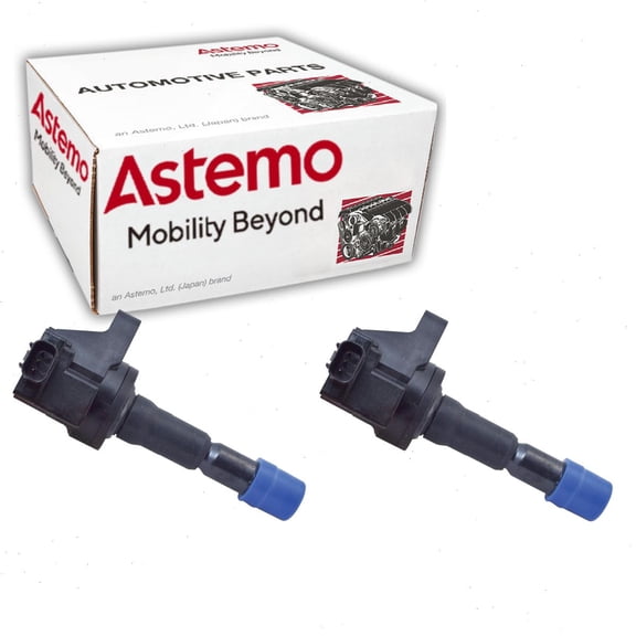 2 pc Hitachi IGC0073 Ignition Coils for 30520-RB0-003 30520-RB0-S01 Spark Plug Wire Boot Fits select: 2009-2012 HONDA FIT SPORT, 2013 HONDA FIT