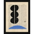 thumbnail image 2 of Renee W. Stramel 12x14 Black Modern Wood Framed Wall Art Titled - Modern Definition II, 2 of 6