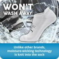 thumbnail image 4 of Balega Hidden Comfort Performance No Show Athletic Running Socks for Men and Women (3-Pack) XL, 4 of 5