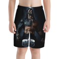 thumbnail image 3 of Boys Roman Wres-Tler Reign Beach Shorts Swim Trunks Swim Shorts Quick Dry Pool Suit Swimwear For Kids Youth, 3 of 8