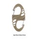 thumbnail image 5 of Llavero Montañismo Llavero Montañismo Camping Mosquetón 8 S Shape Snap Biner Clip Hebilla para colgar para acampar al aire libre (L) (Barro), 5 of 6