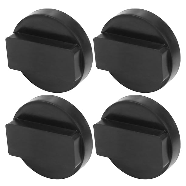 4 Piezas 0.87"x2.36" Coche Gato Almohadilla Soporte Goma Marco Riel Protector