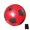 8GB model-black red, variant on Small Football Shaped 1080P Video Camera 1200w With Memory Card Portable For Students And Travel