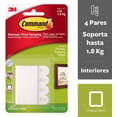 thumbnail image 6 of Command Small Picture Hanging Strips, White, 4-Pairs 17202-ES, 6 of 10