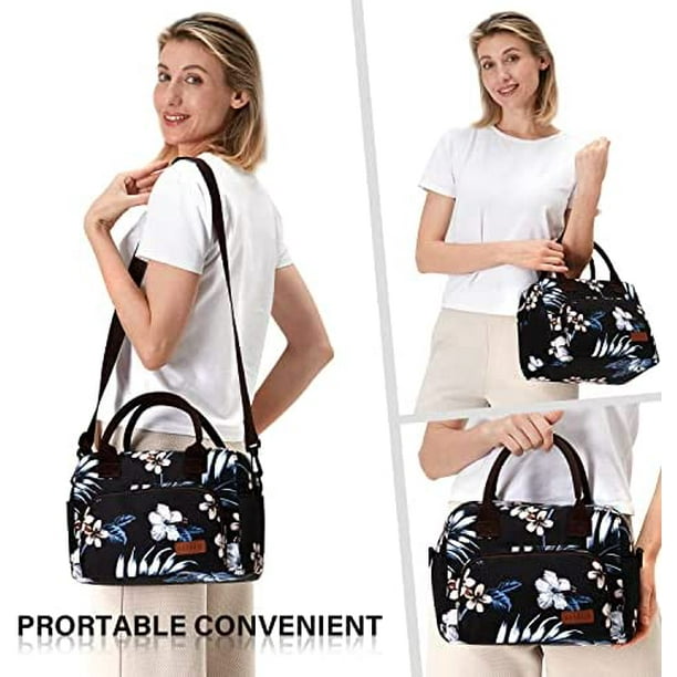 Htcm Loncheras Para Mujer With 2 Ice Packs Lunch Bag Women With An Adjustable Shoulder Strap Lunch Box For Women Can Be Used For The Office School