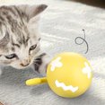 thumbnail image 5 of Interactive Cat Toys Automatic Moving Fishbone Rolling Toy USB Rechargeable Pet Enrichment For Indoor Cats Dogs Motion Activated Long Tail Play, 5 of 5