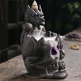 AURORA TRADE Weird Backflow Incense Burner with LED Light Thrilling