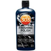 303 Finishing Polish For The Professional Show Car Shine - Maximum Paint Clarity - Mirror Like Finish - Removes 2500 Grit Scratches (Step 3), 12 fl. oz. (30703)