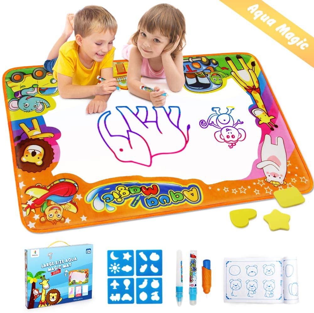 Children Aqua Doodle Drawing Toys 29*19 Painting Mat with 1 WatYH YH 