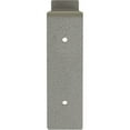thumbnail image 5 of Ekena Millwork 2"W x 10"D x 7 1/4"H Steel Truss Shelf Bracket, Hammered Silver, 5 of 11