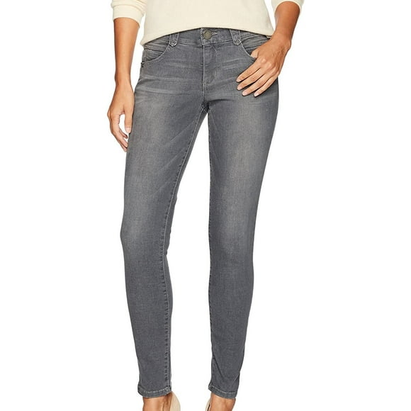 Democracy Jegging Ab Solution pour Femmes, Gris Foncé, 14