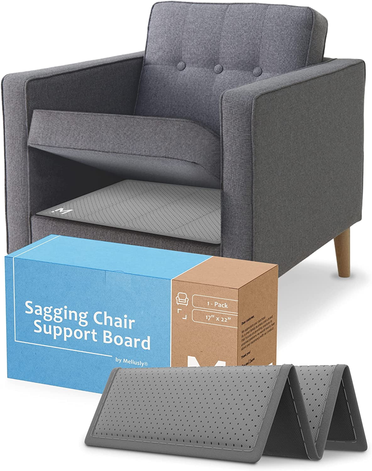 Noble Realm Largest & Widest Sagging Sofa Cushion Support Board [20 x 67]  & Foldable & Machine-Washable & Anti-Slipped & Zip Design -Three  Seaters/171cm/67inches 