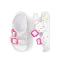 thumbnail image 2 of The Children's Place Toddler Girl Splatter Sandal, Sizes 4-11, 2 of 3