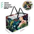 thumbnail image 2 of Mermaid Large Capacity Reusable Oxford Cloth Storage Bin: Foldable Storage Bag, Picnic Basket, and Storage Box, 2 of 7